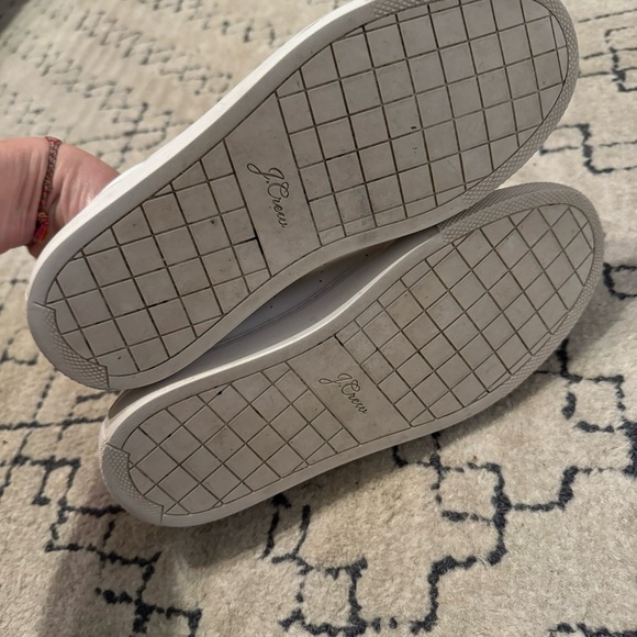 JCrew Saturday sneaker leather with fuschia - Picture 7 of 8